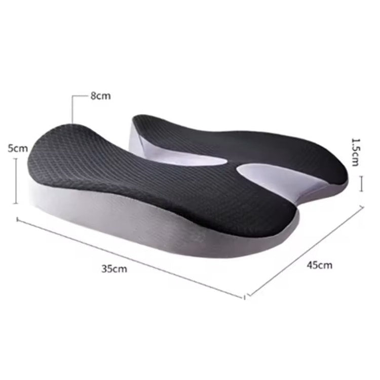 Orthopedic Memory Foam Seat Cushion for Back Pain Relief