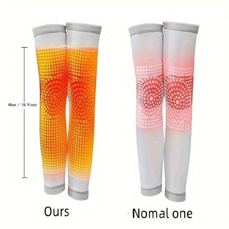 Long Style Support Knee Pad and Warm Joint Care Compression Sleeve