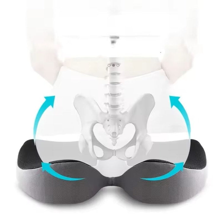 Orthopedic Memory Foam Seat Cushion for Back Pain Relief