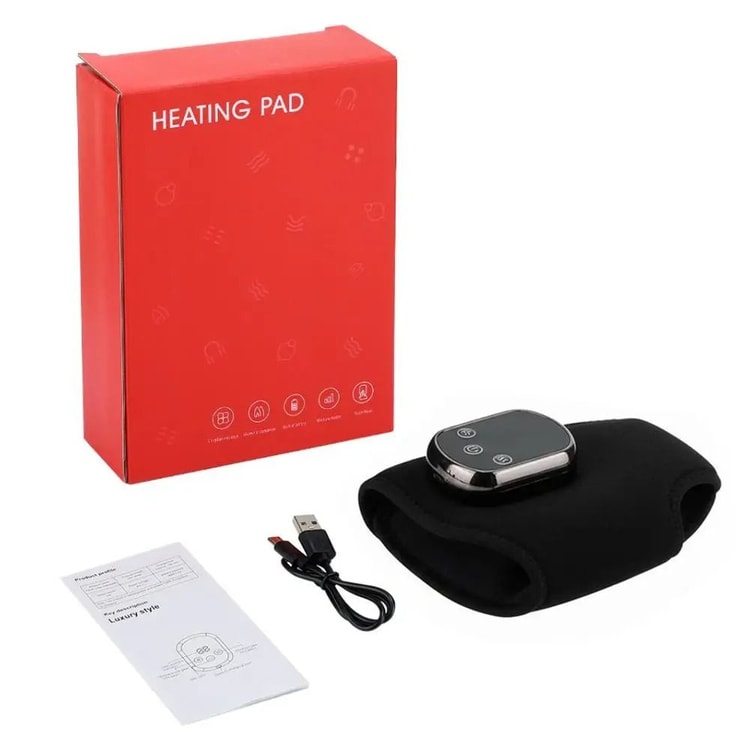 USB Heated Ankle Foot Massager for Warm Compression and Joint Care