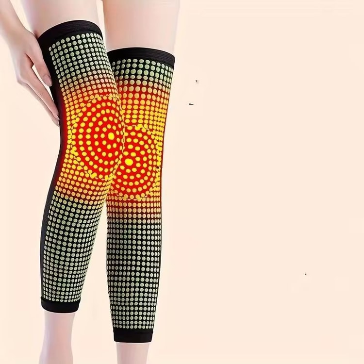Long Style Support Knee Pad and Warm Joint Care Compression Sleeve