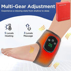 USB Heated Ankle Foot Massager for Warm Compression and Joint Care