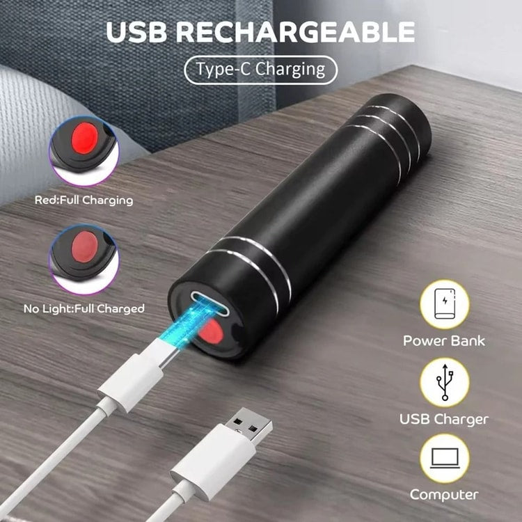 Portable Red Light Therapy Lamp 660nm and 850nm Infrared LED Therapy Torch with Timer