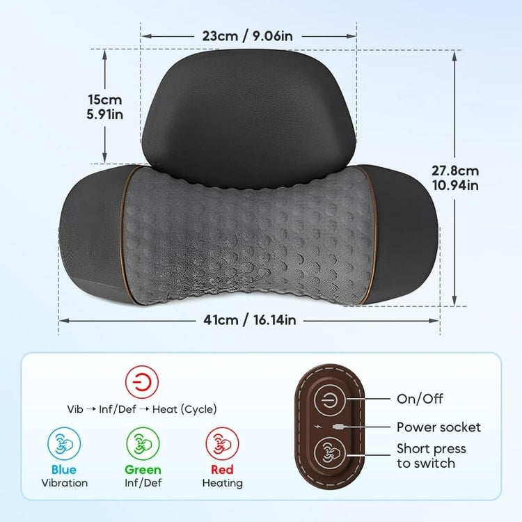 3-in-1 Neck Massage Pillow