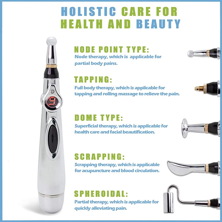 Ultra-Effective Needleless Electric Laser Acupuncture Pen – Perfect Wellness Gift
