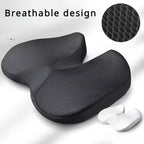 Orthopedic Memory Foam Seat Cushion for Back Pain Relief