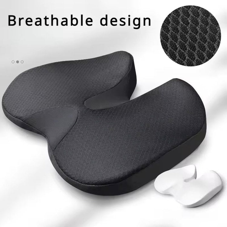 Orthopedic Memory Foam Seat Cushion for Back Pain Relief