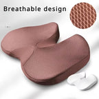 Orthopedic Memory Foam Seat Cushion for Back Pain Relief