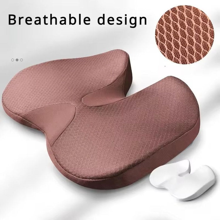 Orthopedic Memory Foam Seat Cushion for Back Pain Relief