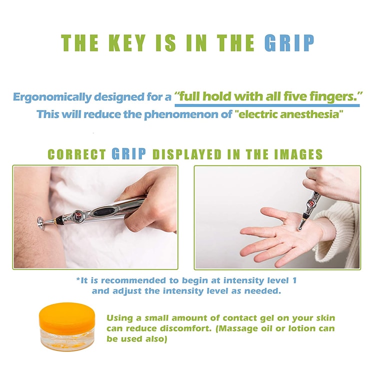 Ultra-Effective Needleless Electric Laser Acupuncture Pen – Perfect Wellness Gift
