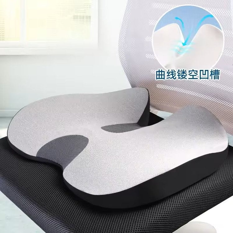 Orthopedic Memory Foam Seat Cushion for Back Pain Relief