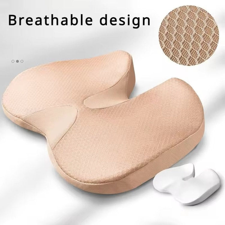 Orthopedic Memory Foam Seat Cushion for Back Pain Relief
