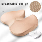 Orthopedic Memory Foam Seat Cushion for Back Pain Relief