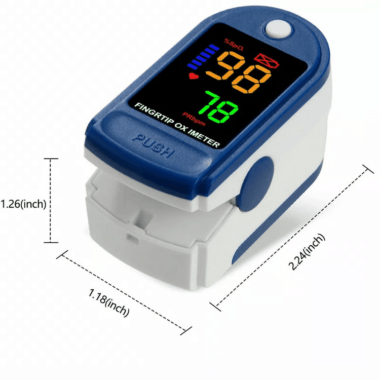 Portable Pulse Oximeter – Accurate SpO2 & Heart Rate Monitor | Health & Fitness Tool