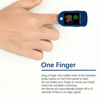 Portable Pulse Oximeter – Accurate SpO2 & Heart Rate Monitor | Health & Fitness Tool