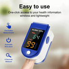 Portable Pulse Oximeter – Accurate SpO2 & Heart Rate Monitor | Health & Fitness Tool